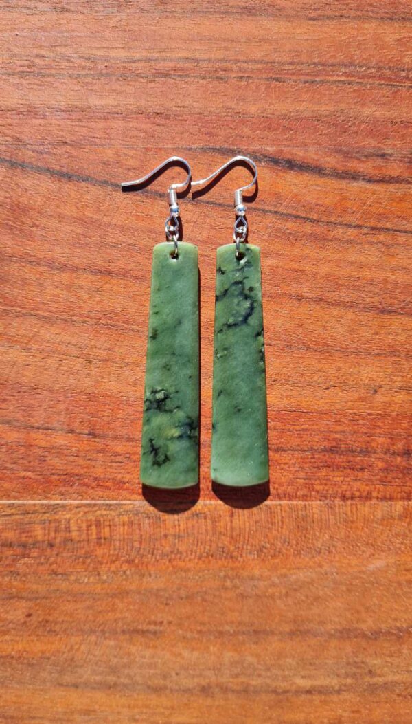 Pounamu Earrings 47