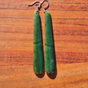 Pounamu Earrings 53
