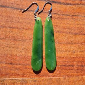 Pounamu Earrings 57