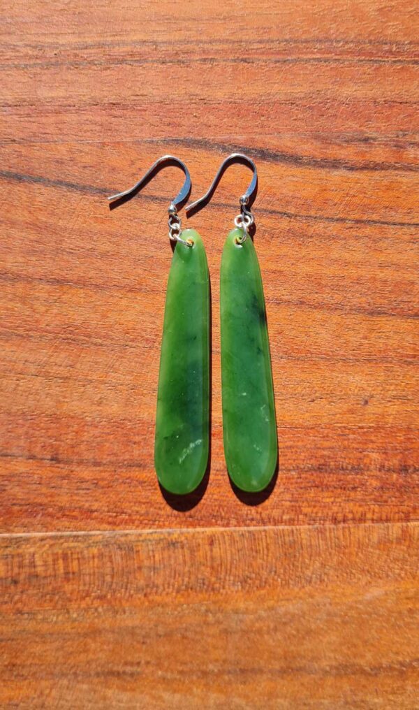 Pounamu Earrings 57