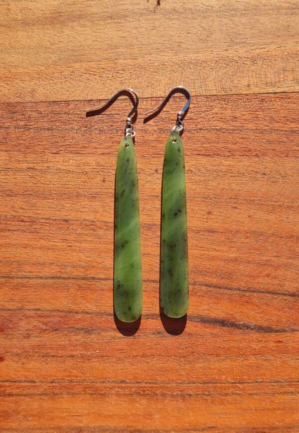 Pounamu Earrings 58